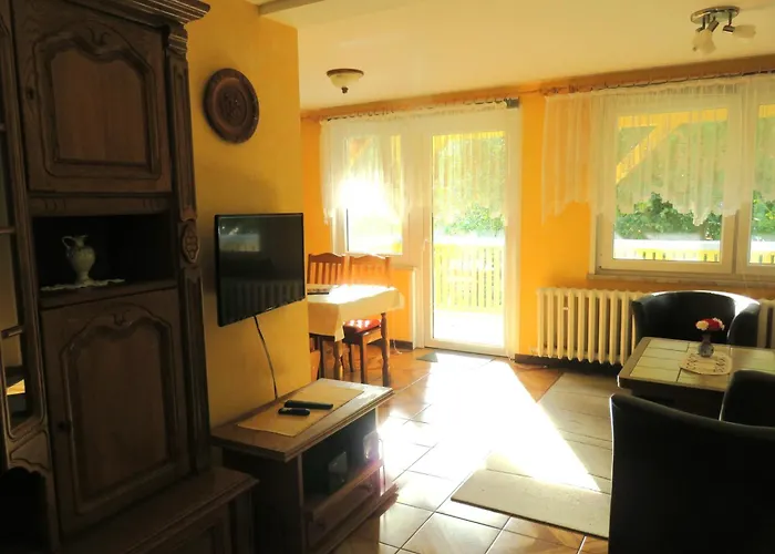 Mit Wellnessoase In Thale Ot Apartmán