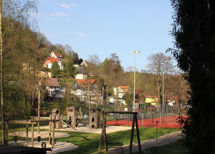 Mit Wellnessoase In Thale Ot Apartmán *